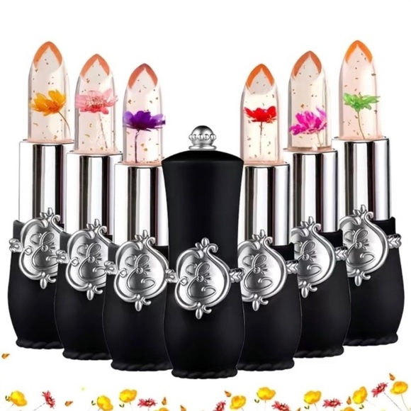 Color Changing Jelly Lipstick 💄& travel makeup bag - Picture 1 of 5